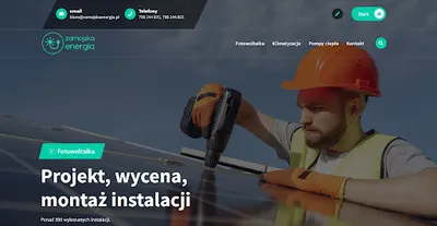 Zamojska Energia - fotowoltaika, pompy ciepła, klimatyzacja, wentylacja, instalacje elektryczne, instalacje hydrauliczne